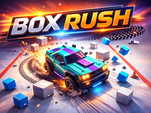 Box Rush game screenshot - racing - Free online game