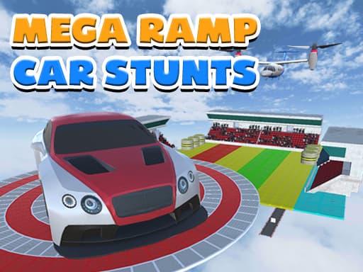 Captura de pantalla del juego Extreme Mega Ramp Car Stunts - racing - Juego gratuito en línea