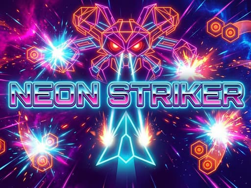 Captura de pantalla del juego NEON STRIKER - shooting - Juego gratuito en línea