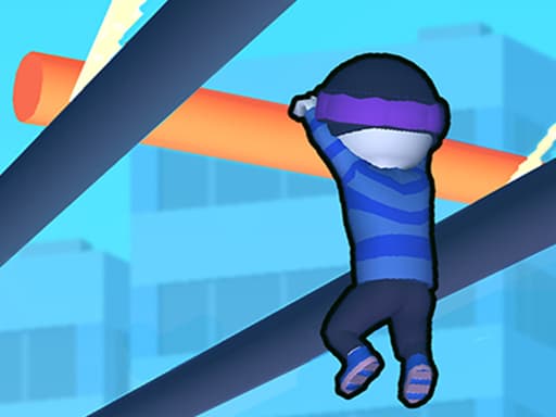 Captura de pantalla del juego Roof Rails - Color Stack 3D - arcade - Juego gratuito en línea