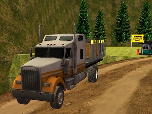 Captura de pantalla del juego Offroad Driving Truck Transport - action - Juego gratuito en línea