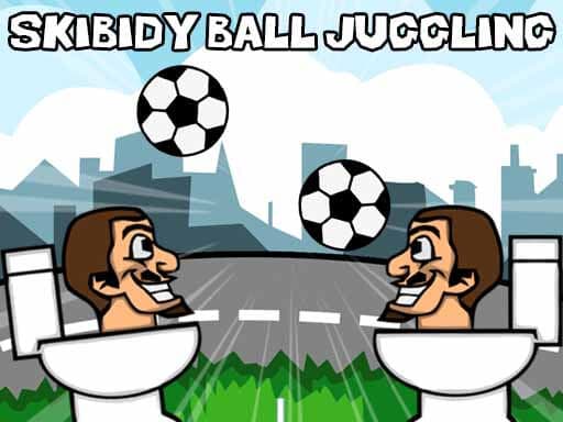 Captura de pantalla del juego Skibidi Toilet Ball Juggling - soccer - Juego gratuito en línea