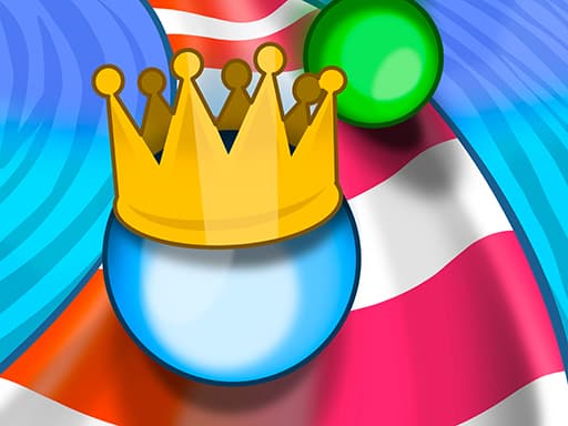 Aquapark Balls Party game screenshot - 2 player - Free online game