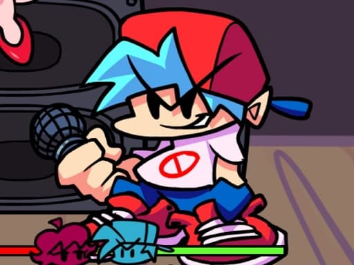 Captura de pantalla del juego Friday Night Funkin PixelCrate - hypercasual - Juego gratuito en línea