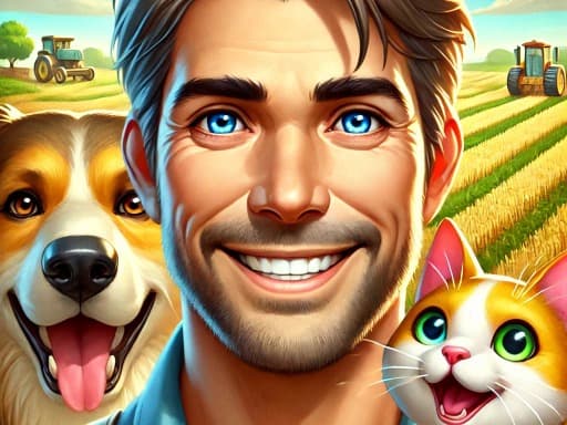 Sunny Fields game screenshot - multiplayer - Free online game