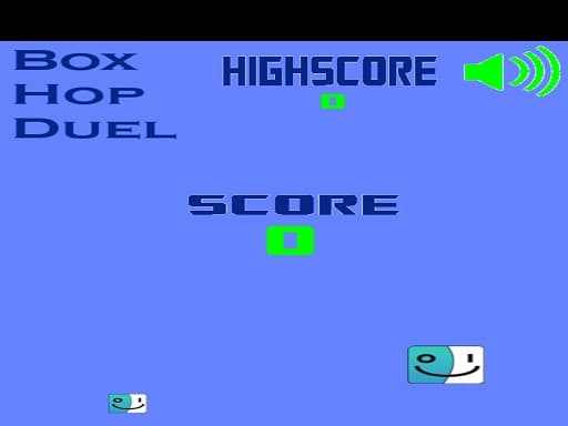 Captura de pantalla del juego Box Hop Duel - hypercasual - Juego gratuito en línea