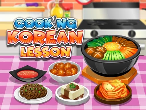Captura de pantalla del juego Cooking Korean Lessons - girls - Juego gratuito en línea