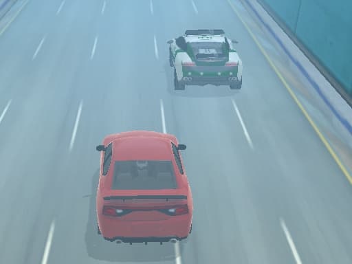 Race Traffic Crazy game screenshot - racing - Free online game
