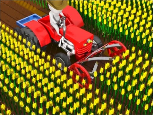 Cut the Grass Cutting Grass游戏截图 - 3d - 免费在线游戏