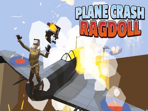 Captura de pantalla del juego Plane Crash Ragdoll Simulator - action - Juego gratuito en línea