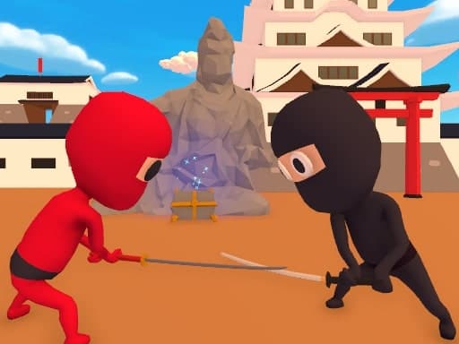 Captura de pantalla del juego Stickman Ninja Way of the Shinobi - fighting - Juego gratuito en línea