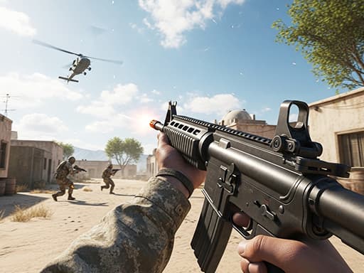 FPS Shooting Game: 3D Gun Game游戏截图 - adventure - 免费在线游戏