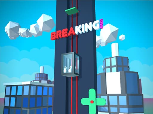 Falling Elevator game screenshot - .io - Free online game