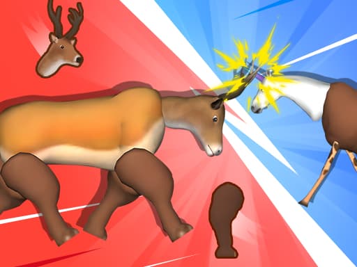 Merge Animals Mutant Fight game screenshot - boys - Free online game