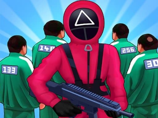 Captura de pantalla del juego Squid Game Challenge 3D - shooting - Juego gratuito en línea