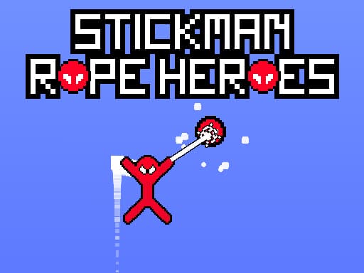 Captura de pantalla del juego Stickman Rope Heroes - fighting - Juego gratuito en línea
