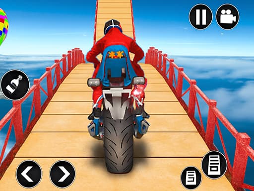 Mega Ramps Bike Stunt Game游戏截图 - adventure - 免费在线游戏