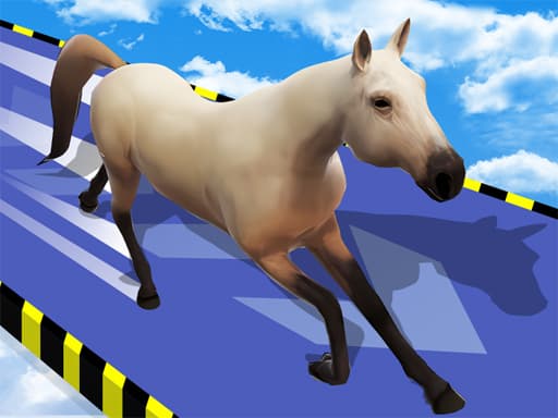Captura de pantalla del juego Animal Impossible Track Rush - hypercasual - Juego gratuito en línea