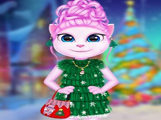 Angela Dress up Game game screenshot - 2 player - Free online game