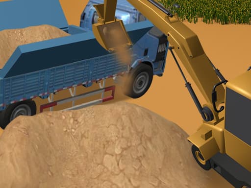Captura de pantalla del juego Excavator Driving Challenge - sports - Juego gratuito en línea