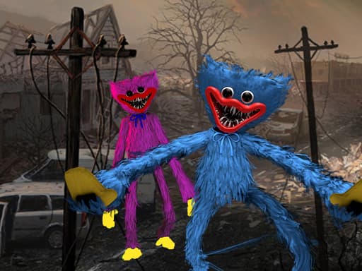 My Huggy Wuggy Nightmare game screenshot - shooting - Free online game