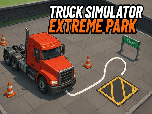 Captura de pantalla del juego Truck Simulator Extreme Park - racing - Juego gratuito en línea