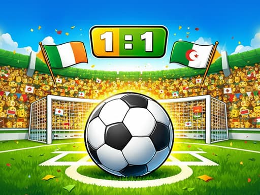 Dream Head Soccer Game game screenshot - sports - Free online game