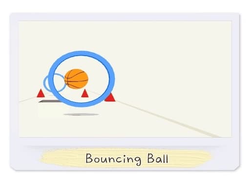 Captura de pantalla del juego BouncingBall - racing - Juego gratuito en línea
