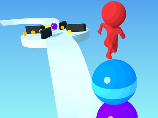 Ball Runner 3D game screenshot - .io - Free online game