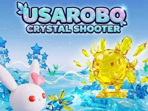 Captura de pantalla del juego Usarobo Crystal Shooter - adventure - Juego gratuito en línea