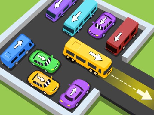 Captura de pantalla del juego Traffic Jam Hop On - puzzles - Juego gratuito en línea