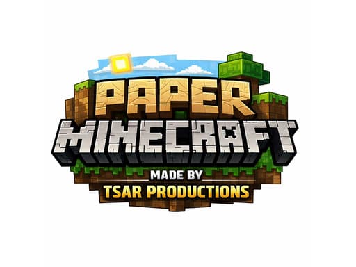 Captura de pantalla del juego Paper Minecraft - adventure - Juego gratuito en línea