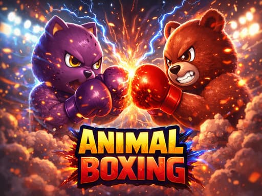 Captura de pantalla del juego Animal Boxing - action - Juego gratuito en línea