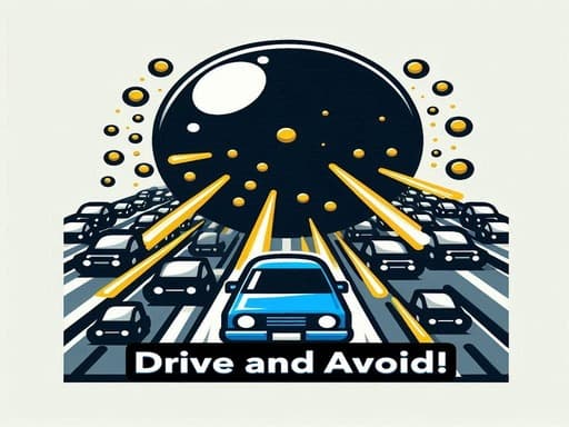 Captura de pantalla del juego Drive and Avoid! - sports - Juego gratuito en línea