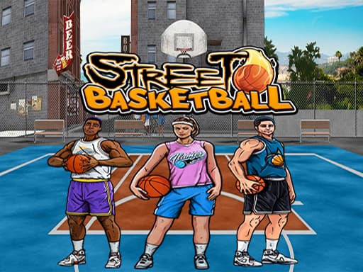 Captura de pantalla del juego Basketball Street - sports - Juego gratuito en línea
