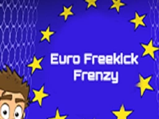 Captura de pantalla del juego Euro Freekick Frenzy - soccer - Juego gratuito en línea