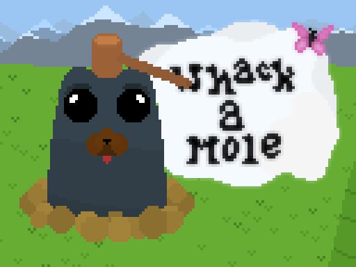 Whack a Mole Pixel Version游戏截图 - arcade - 免费在线游戏