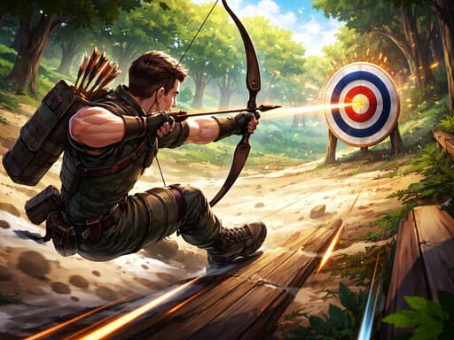 Captura de pantalla del juego Professional Archerist - shooting - Juego gratuito en línea