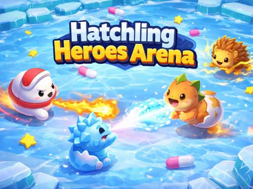 Captura de pantalla del juego Hatchling Heroes Arena - action - Juego gratuito en línea