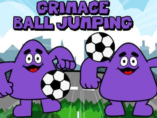 Captura de pantalla del juego Grimace Ball Jumpling - soccer - Juego gratuito en línea