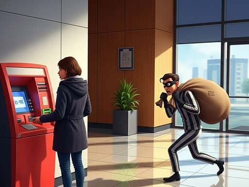 Bank Robbery Sneak Master游戏截图 - arcade - 免费在线游戏