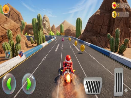 Buggy Racing game screenshot - racing - Free online game