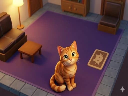 Captura de pantalla del juego Kitty House Escapist - arcade - Juego gratuito en línea
