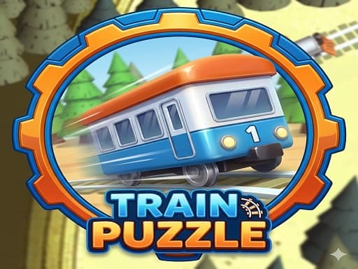 Captura de pantalla del juego Train Puzzle - arcade - Juego gratuito en línea