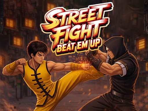 Captura de pantalla del juego Street Fight : Beat Em Up - arcade - Juego gratuito en línea