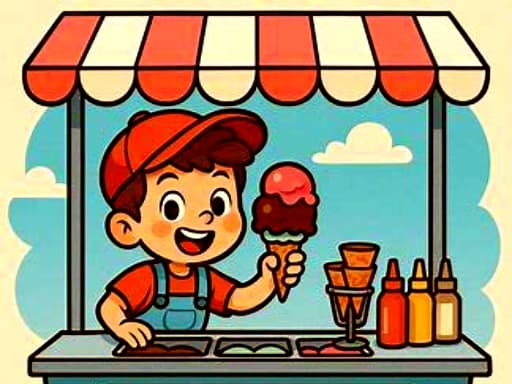 Captura de pantalla del juego Ice Cream Toppings - cooking - Juego gratuito en línea