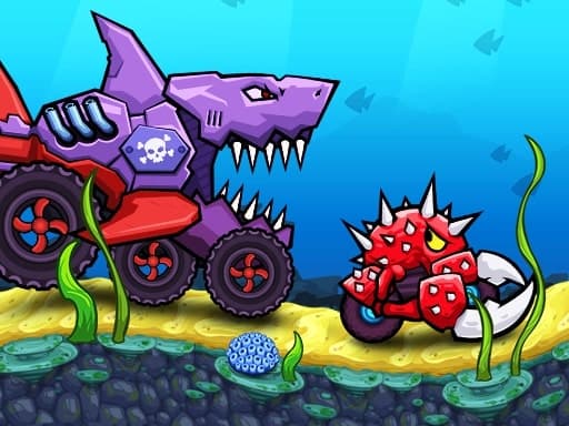 Car Eats Car: Underwater Adventure游戏截图 - racing - 免费在线游戏