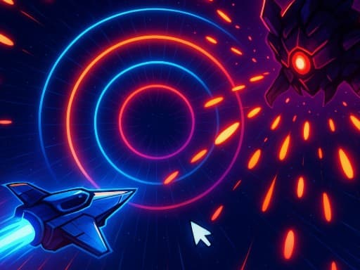 Space War Symphony game screenshot - shooting - Free online game