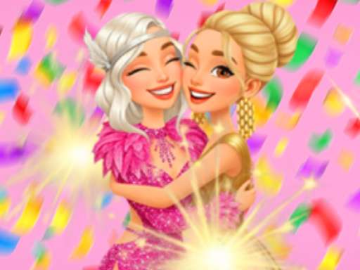 Captura de pantalla del juego Dress To Impress: New Years Party - girls - Juego gratuito en línea