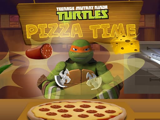 Captura de pantalla del juego TMNT: Pizza Time - cooking - Juego gratuito en línea